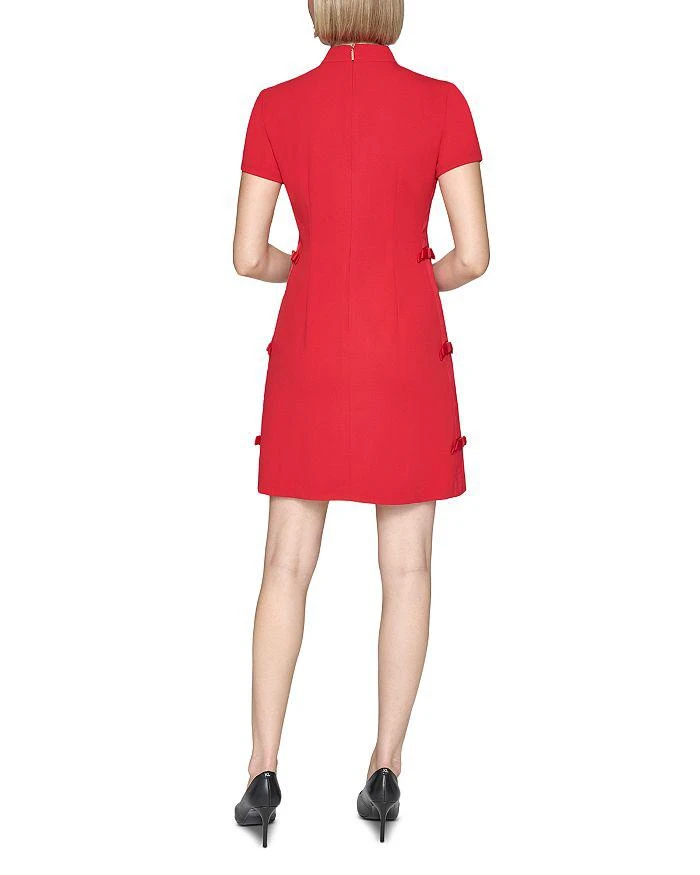 Karl Lagerfeld Paris Ponte Bow Trim Dress 3