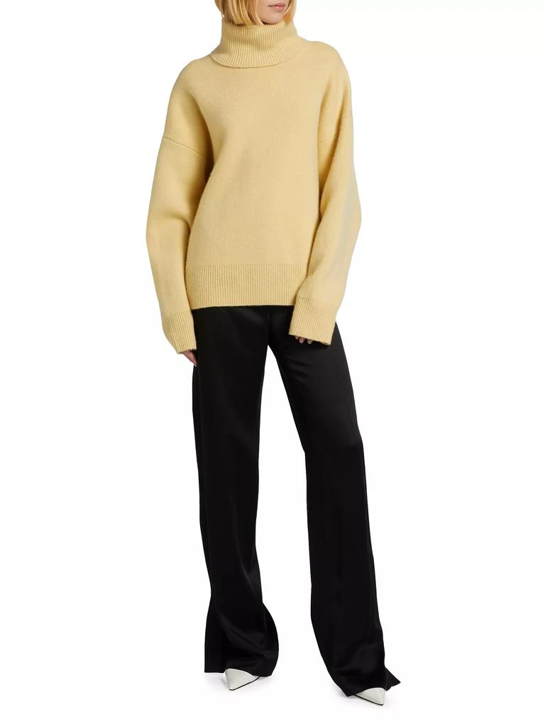 Totême Double-Knit Turtleneck Sweater 2