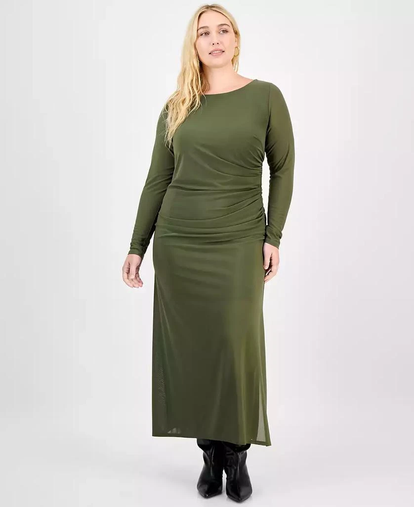 Shop Plus Size Mesh Maxi Dress, Macy's Exclusive on Sale at BeyondStyle   Get 71% Off Plus Size Mesh Maxi Dress, Macy's Exclusive with Limited-Time  Flash Deals, Exclusive Discounts, and Special Offers.