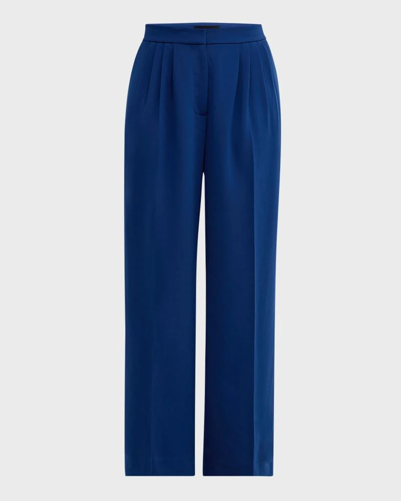 Elie Tahari The Rita Pleated Straight-Leg Pants 1