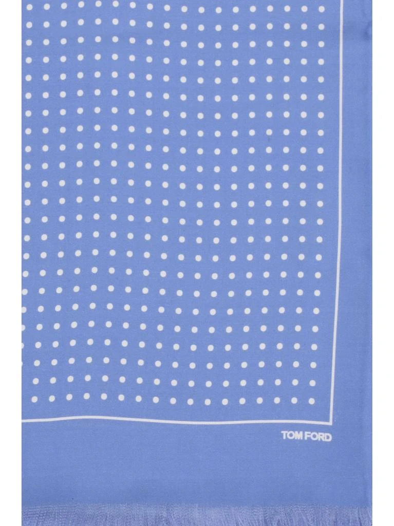 Tom Ford Tom Ford Polka Dot Satin Scarf 3