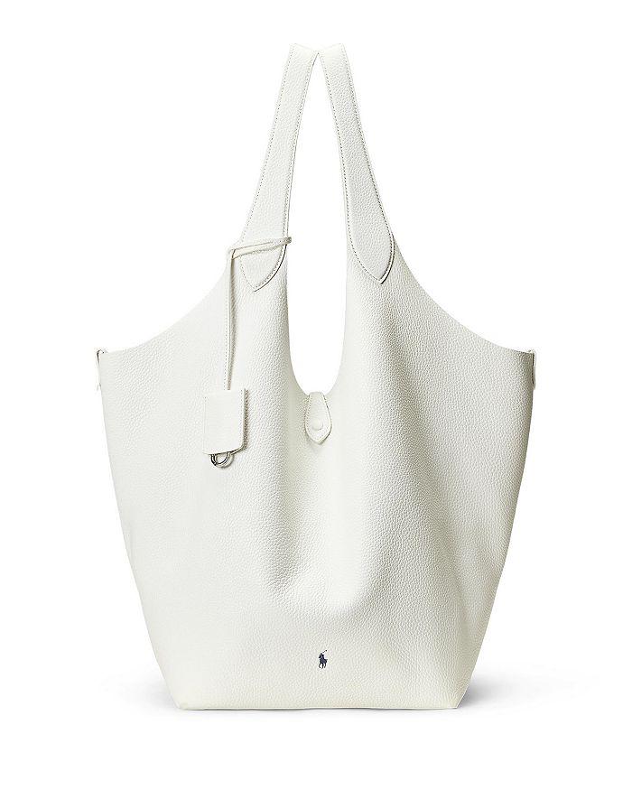 Ralph Lauren Polo Play Leather Large Tote - Tote Bags - Free Ralph Lauren Polo Play Leather Large Tote - Tote Bags - Free