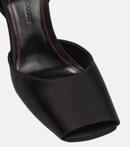 Victoria Beckham Eliza satin sandals 6
