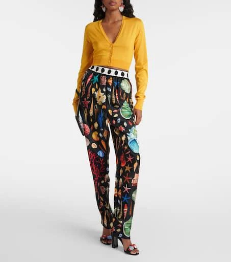 Dolce 
Gabbana Cropped silk cardigan 2