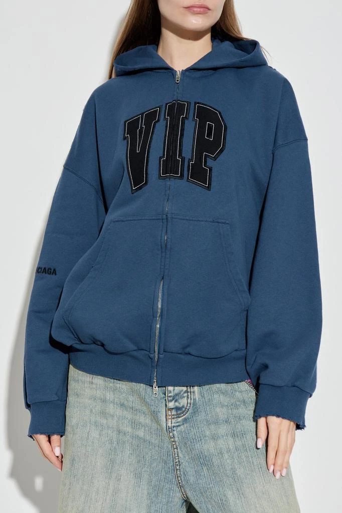 Balenciaga Balenciaga VIP Patch Zipped Hoodie 2