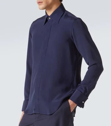 Thom Sweeney Silk shirt 3