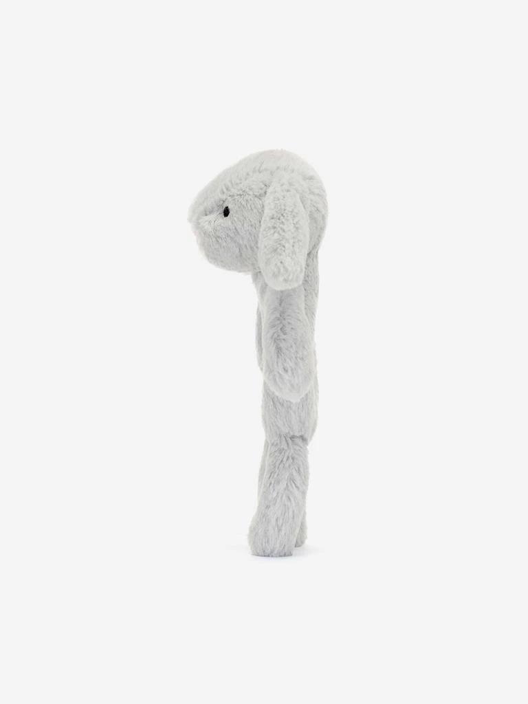 Jellycat Bashful Silver Bunny Ring Rattle in Silver (18cm) 3