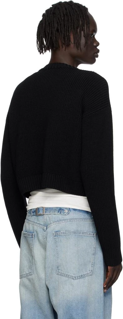 Vetements Black Fancy Button Mini Cardigan 3