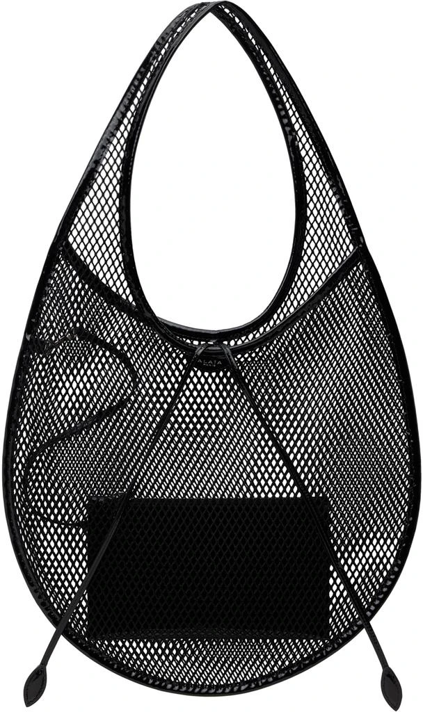 Alaïa Black One Piece Medium Fishnet Bag 1