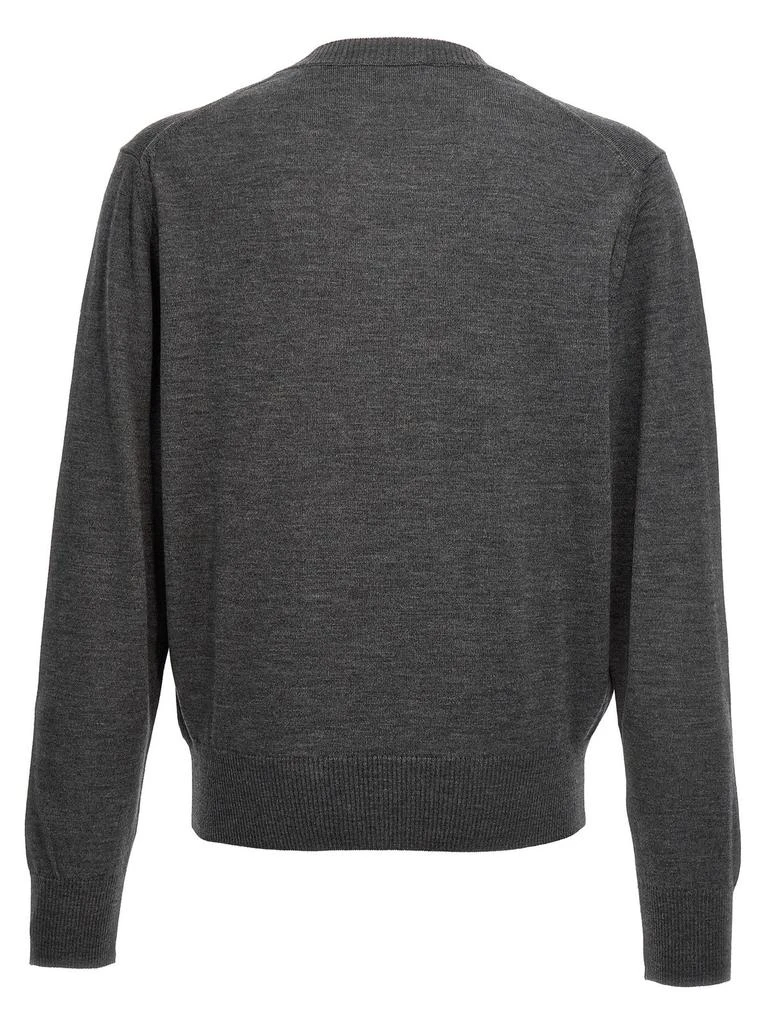 AMI AMI Paris Ami de Coeur Logo Embroidered Crewneck Jumper 2