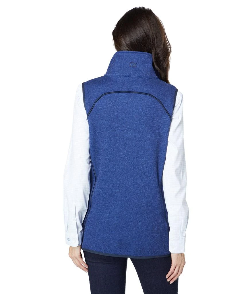 Cutter & Buck Mainsail Sweater-Knit Full Zip Vest 2