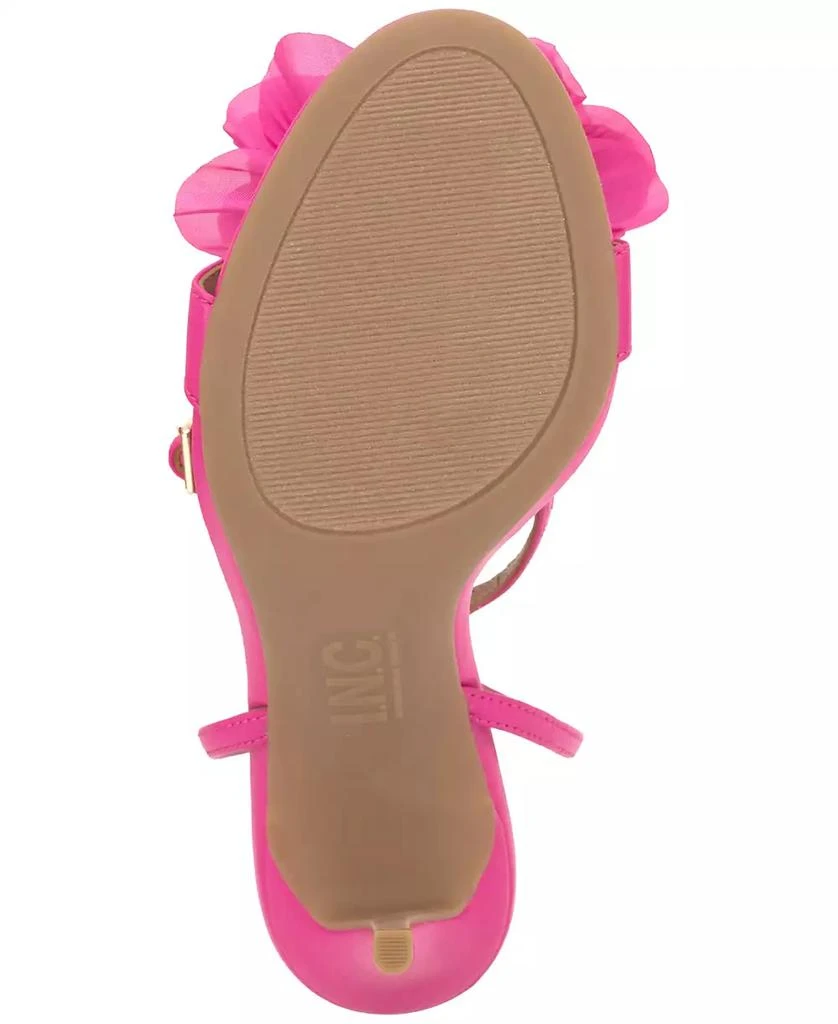 INC International Women's Harvina Flower Dress Sandals, Exclusively at Macy's 5