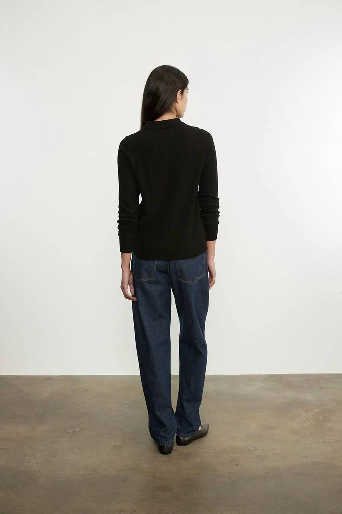 Enza Costa Enza Costa - KNIT CASHMERE POLO SWEATER 2