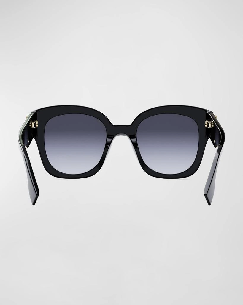 Fendi Oversized F Logo Acetate Cat-Eye Sunglasses 6