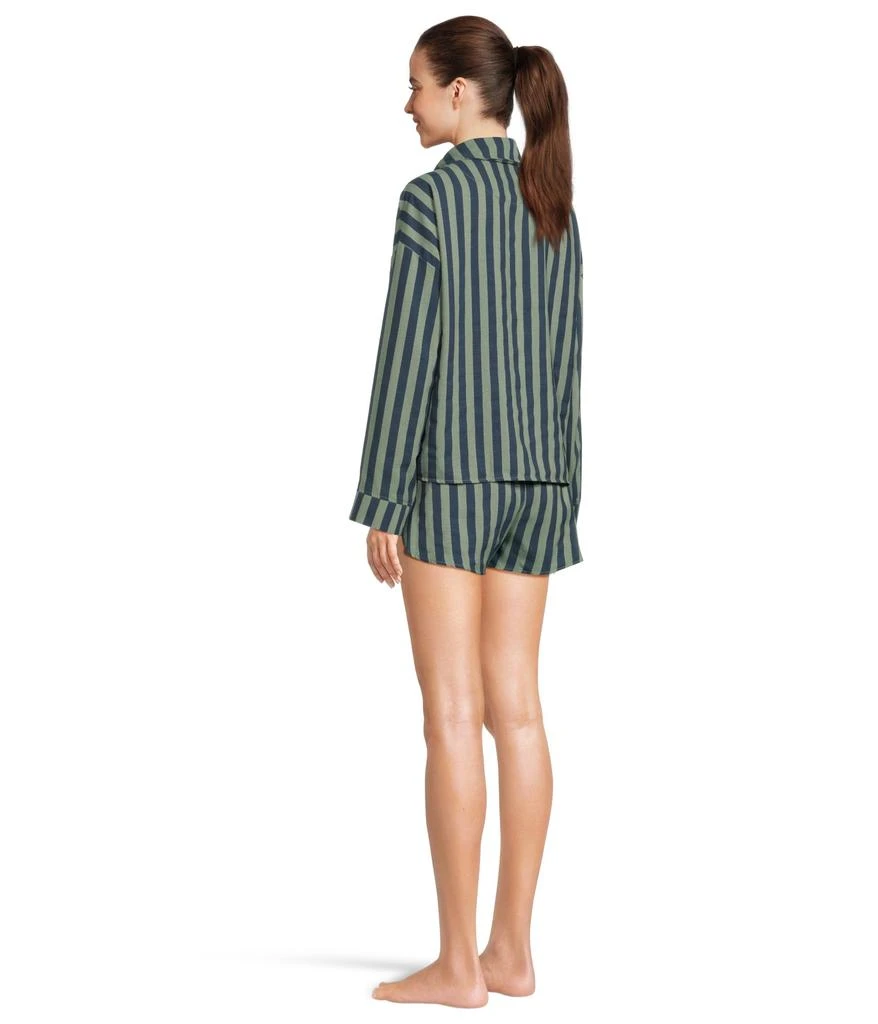 Honeydew Intimates Brunch Date Long Sleeve Shortie Pj Set 3