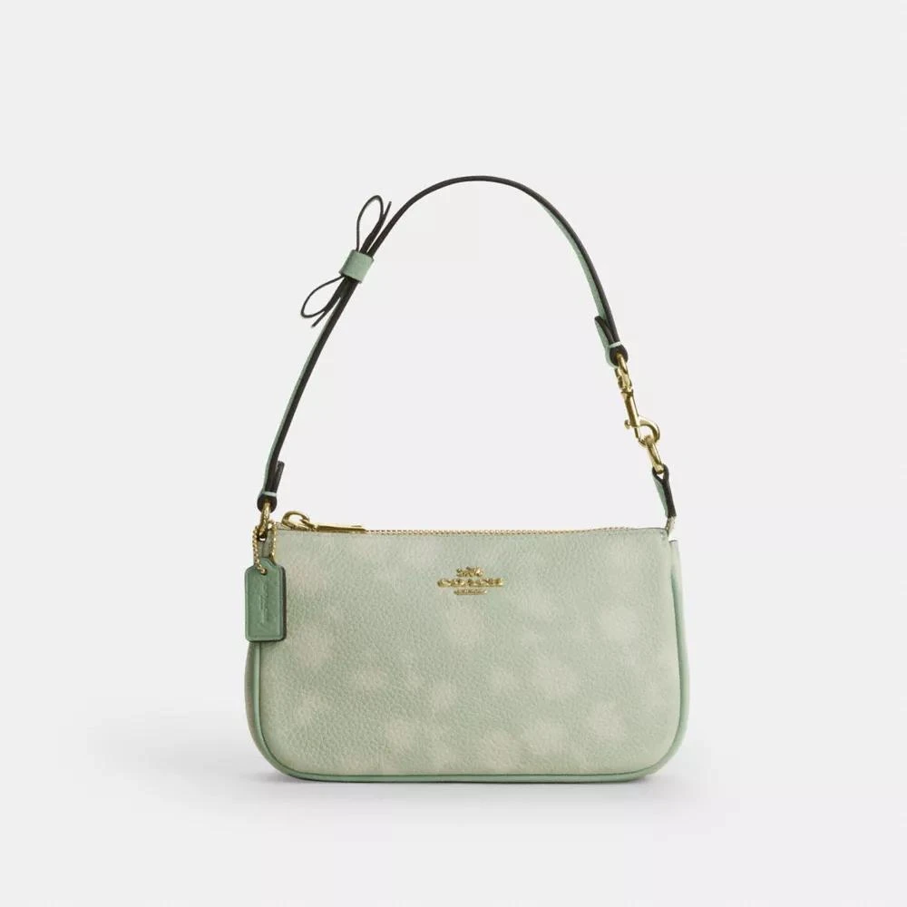 Coach Nolita 19 With Floral Print And Bow