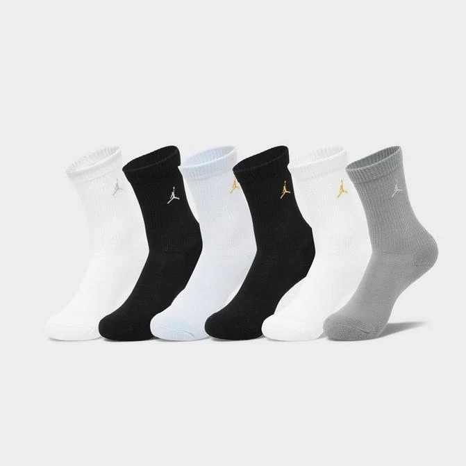 Jordan Youth Jordan Everyday Essentials Crew Socks (6-Pack) 1