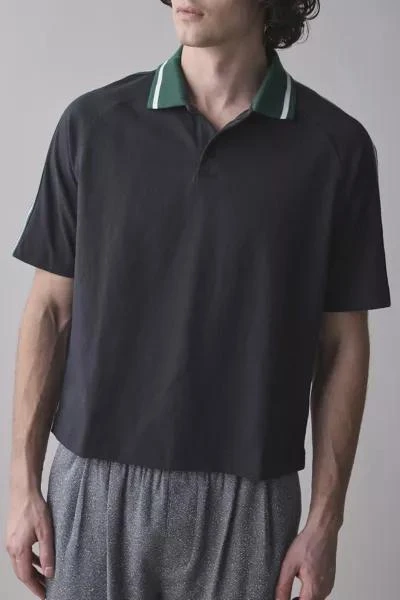 Standard Cloth Standard Cloth  Boxy Cotton Polo Shirt 1