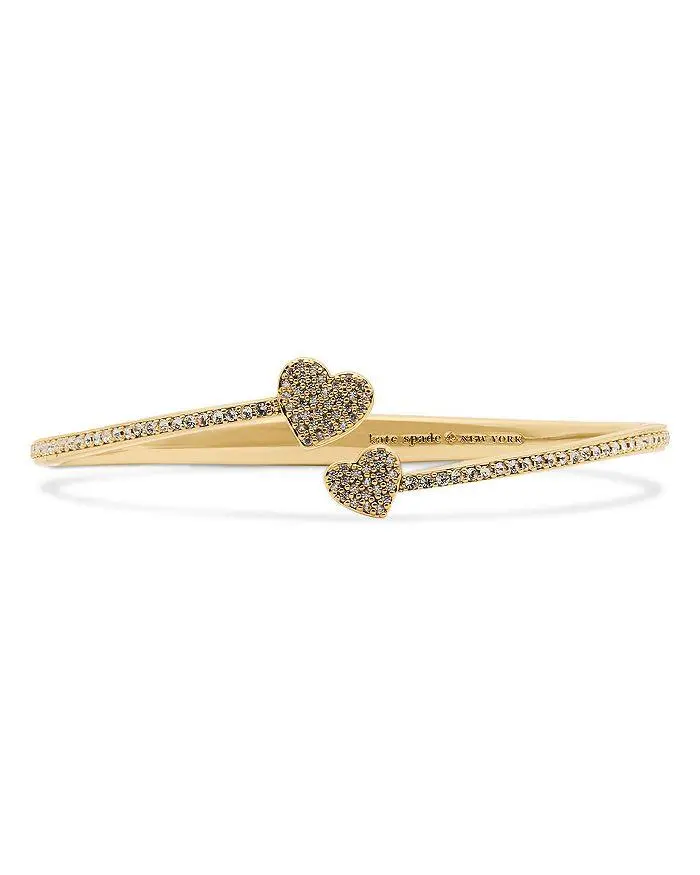 Kate Spade Yours Truly Pavé Open Cuff Bracelet