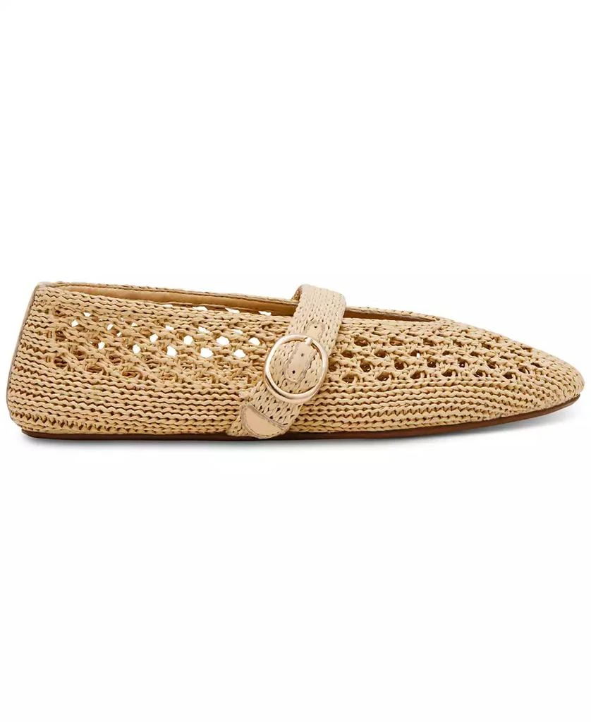 Steve Madden Women's Alara Raffia Mary Jane Flats 2
