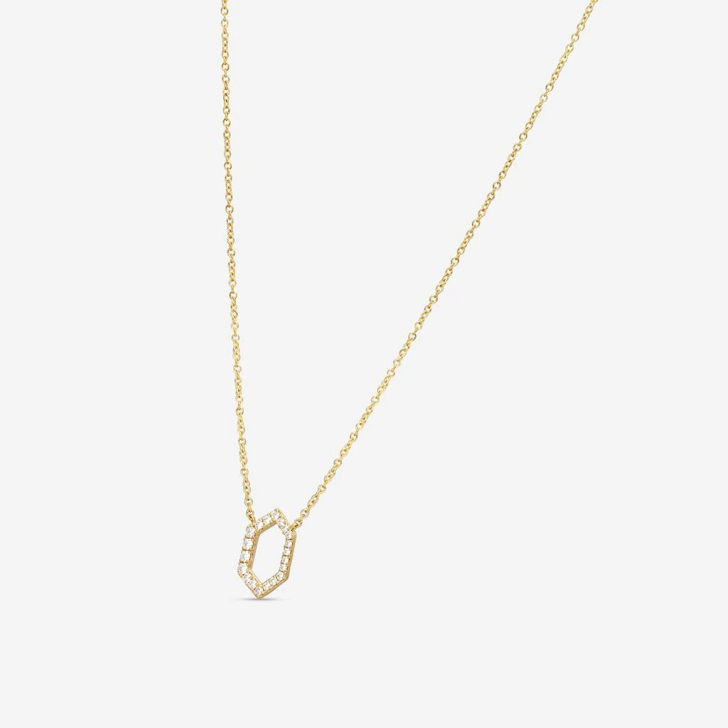 Hearts On Fire Hearts On Fire Charmed 18K Yellow Gold Hex Pendant HFPCHX00218Y 2