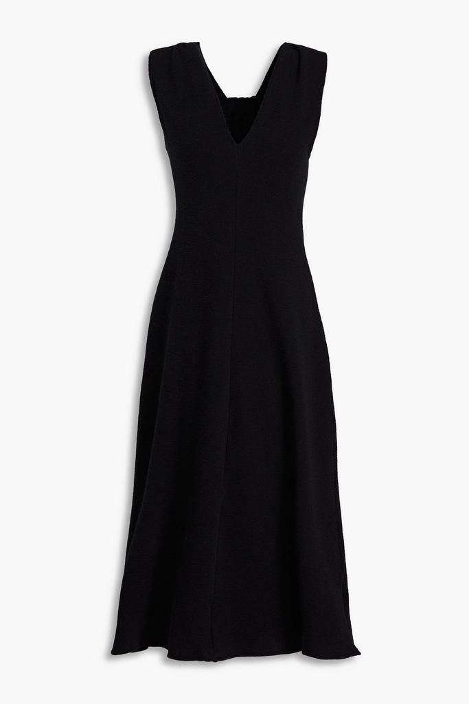 Vince Twisted wool-blend midi dress