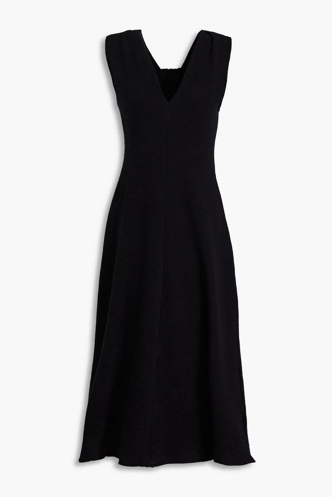 Vince Twisted wool-blend midi dress 1