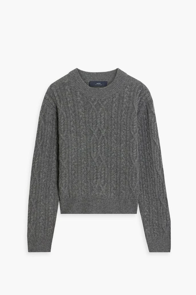 Arch4 Smithfield cable-knit cashmere sweater 1