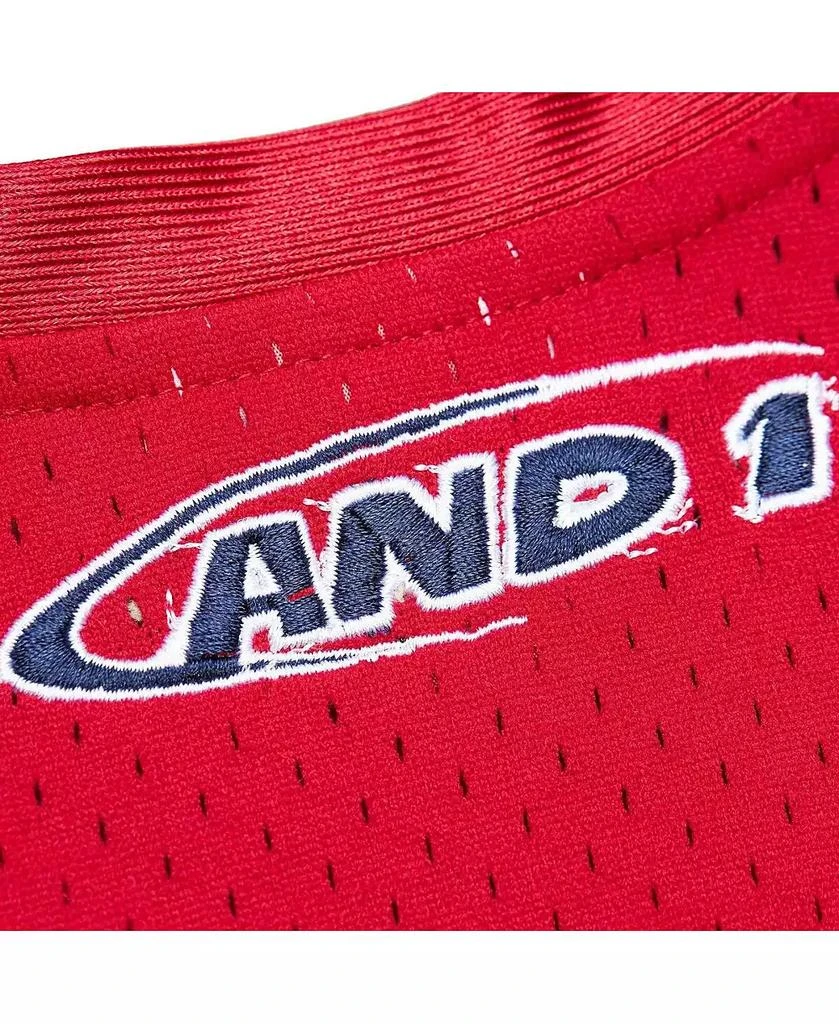 Mitchell & Ness Men's Red And 1 Mixtape Jersey 3
