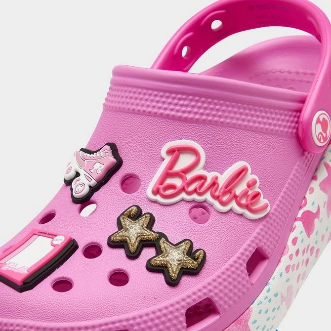 CROCS Girls' Big Kids' Crocs x Barbie Cutie Crush Clog Shoes 5