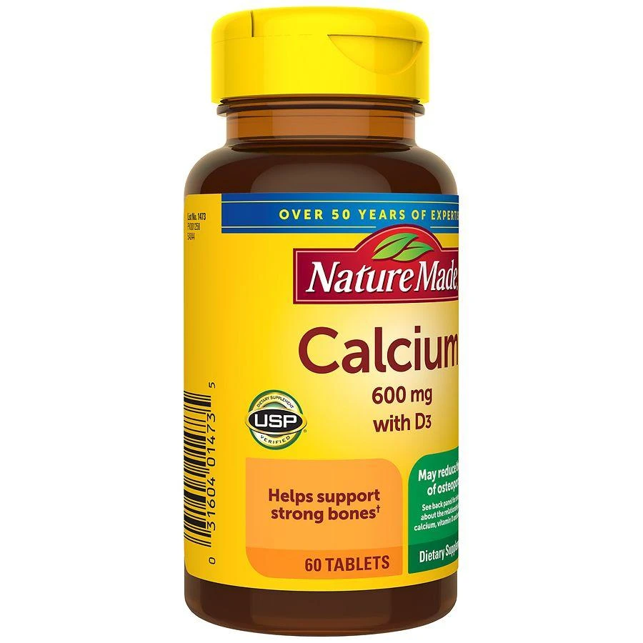 Nature Made Calcium 600 Mg With Vitamin D3 Tablets 3