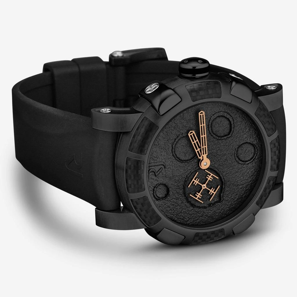 Romain Jerome Romain Jerome Moon Dust Black Dial Automatic Men's Watch RJ.MD.AU.103.20 2