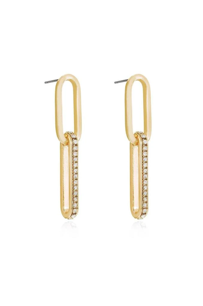 Ettika Jewelry Ettika - Women
s Crystal Link Earrings