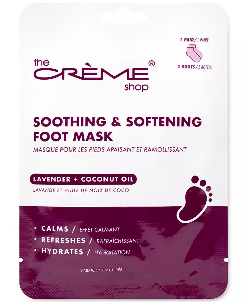 The Creme Shop Soothing & Softening Foot Mask, 3-Pk.