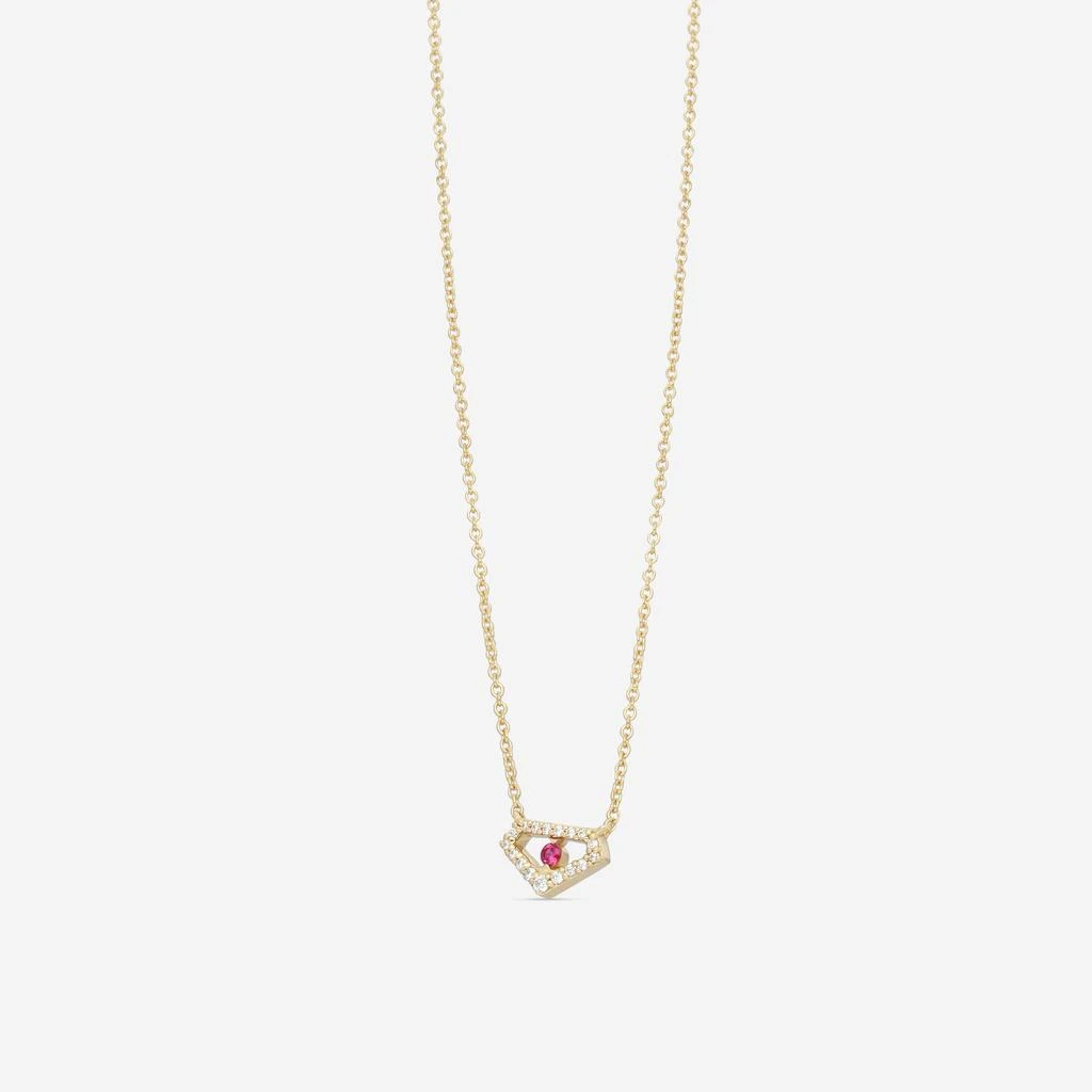 Hearts On Fire Hearts On Fire Triplicity 18K Yellow Gold Voyage Emblem Pendant HFPTRIPDRVOY00128Y 2