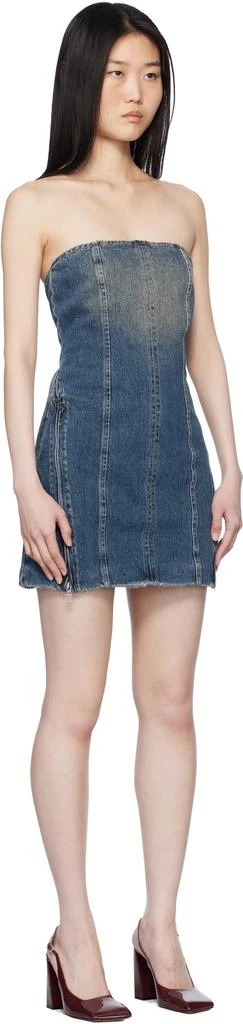Ksubi Blue Avenue Dress Sandstorm Denim Minidress 2