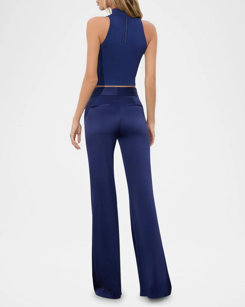 Alice + Olivia Andrew High-Rise Bootcut Slim Pants 3