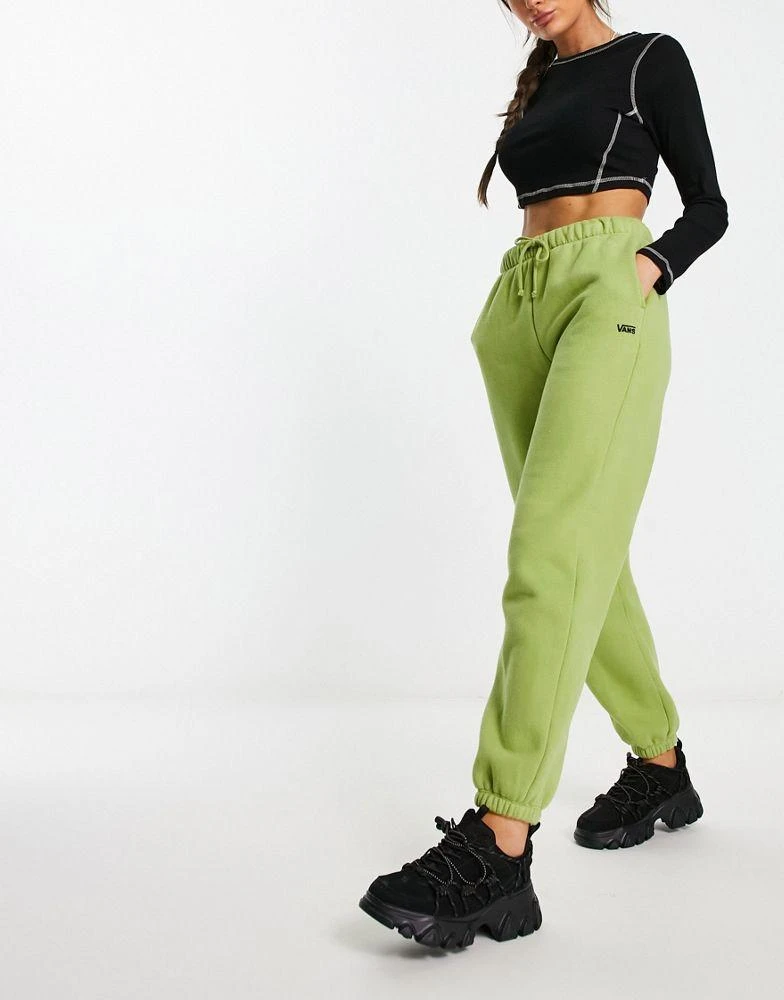 Vans Vans comfy cush joggers in khaki 4
