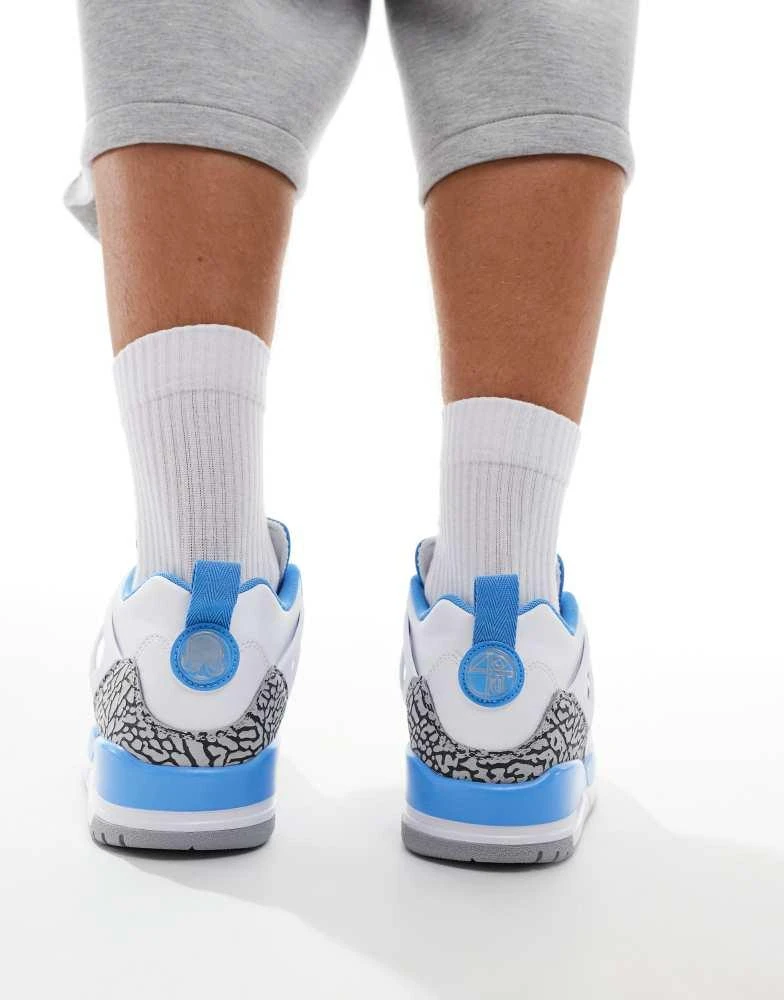 Jordan Jordan Spizike Low trainers in white and blue 5