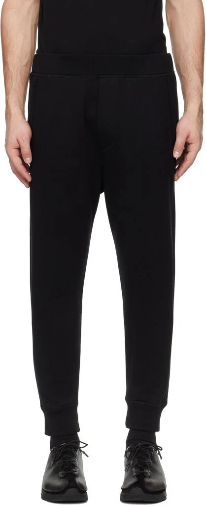 DSQUARED2 Black Relax Dean Fit Sweatpants 1