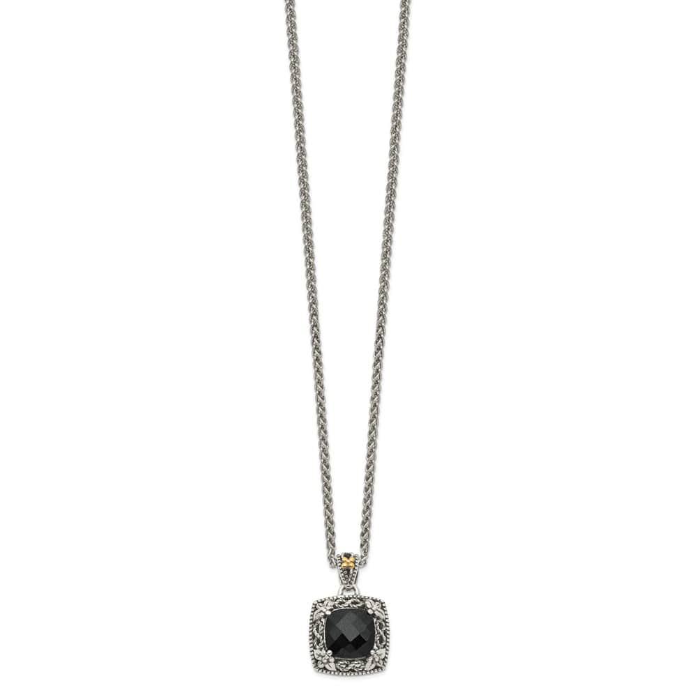 Gucci Trademark Sterling Silver Padlock Pendant Necklace