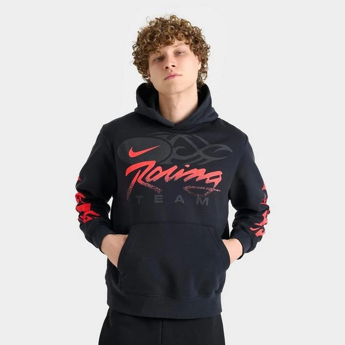 Shop Men's Nike Sportswear Club Racing Team Pullover Hoodie on - Main Image