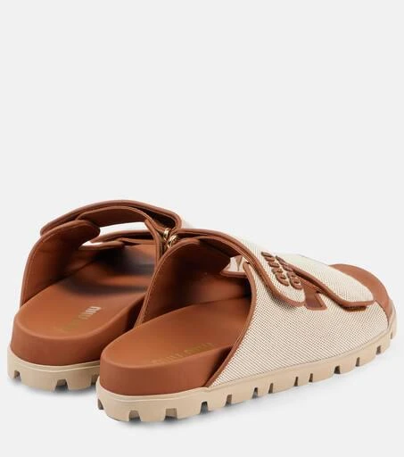 Miu Miu Canvas sandals 2