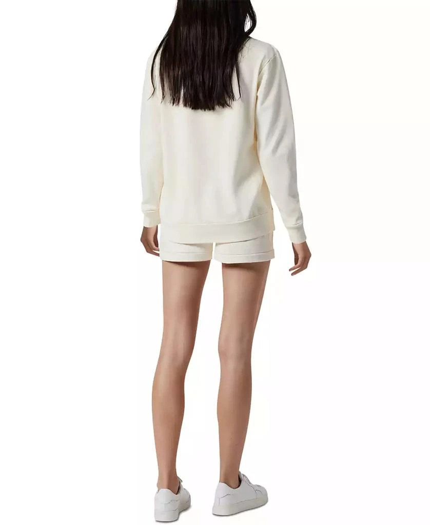 Three Dots Women's Christy Long-Sleeve Hooded Sweatshirt 3