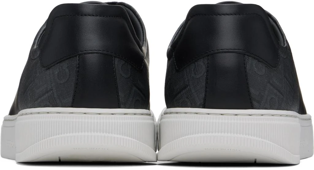 Ferragamo Black Low Top Sneakers 2