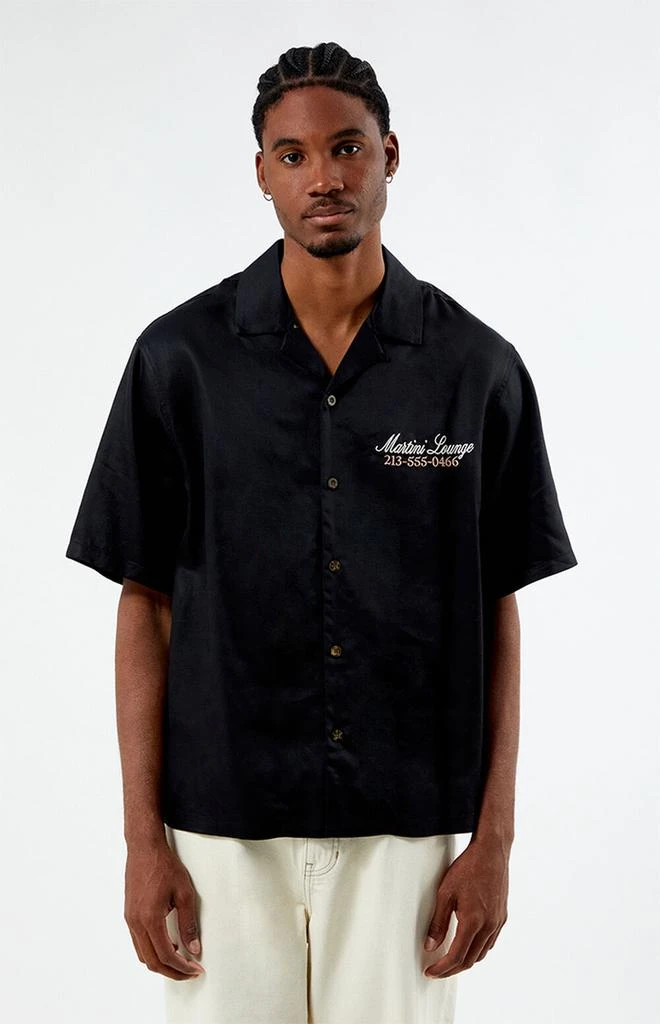 PacSun Martini Lounge Tencel Oversized Camp Shirt 1