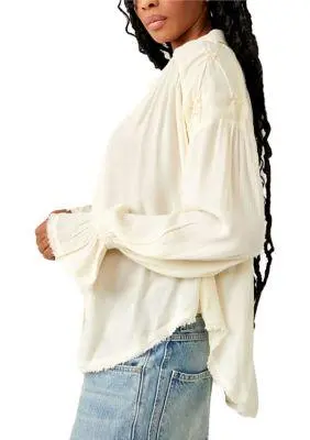 Free People People Olivia Smocked Top 3