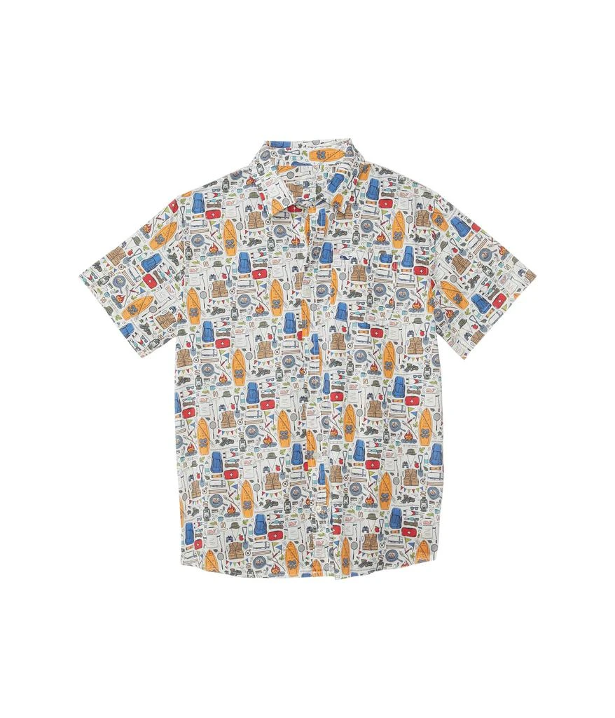 Vineyard Vines Madras Short-Sleeve Shirt (Toddler/Little Kids/Big Kids) 1