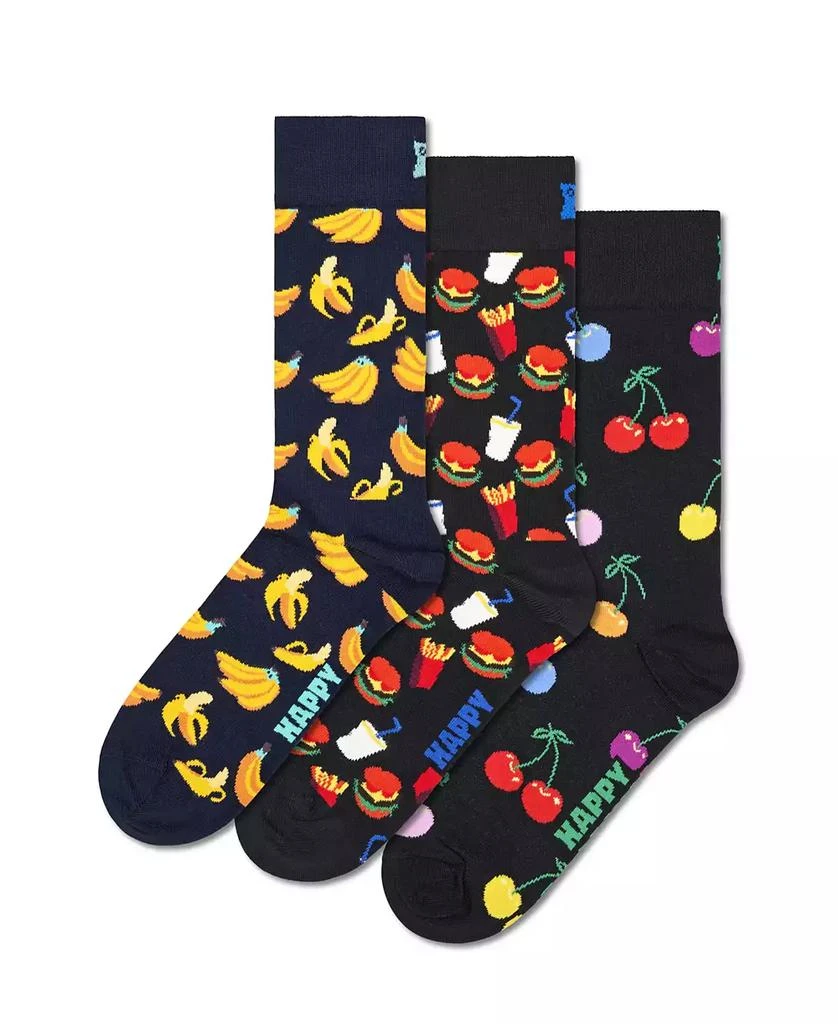 Happy Socks 3-Pack Classic Banana Socks 1