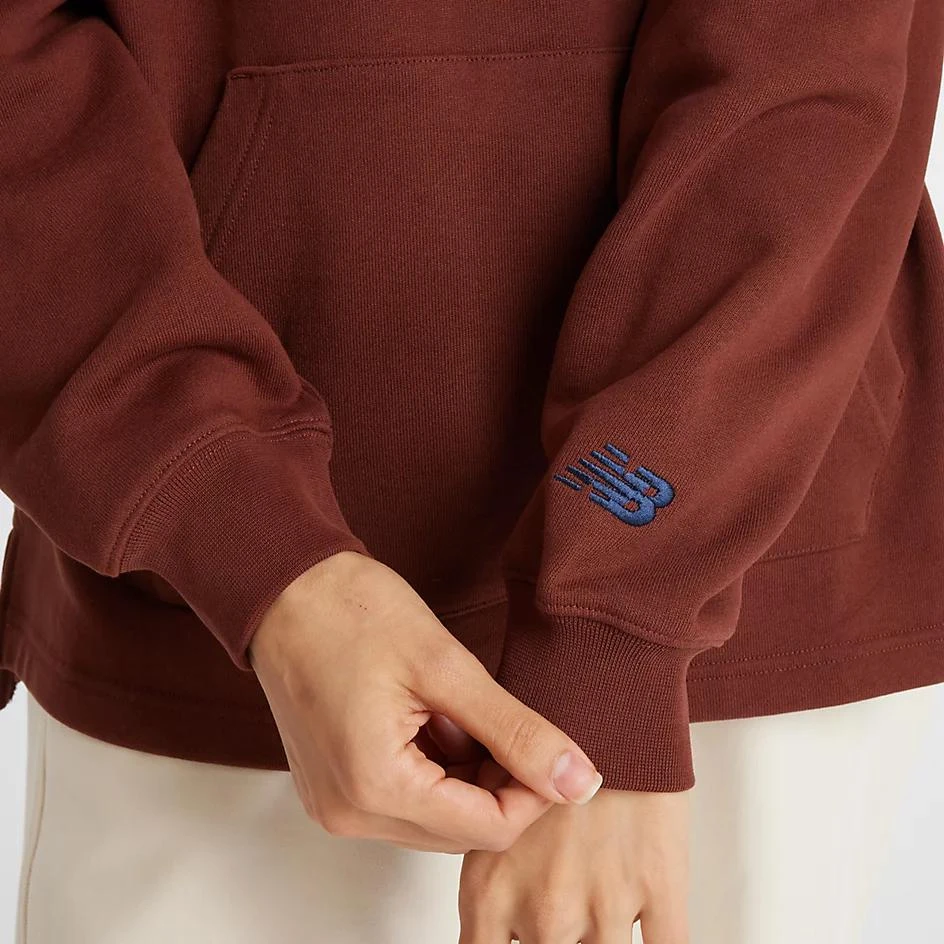 New Balance Embossed Graphic Fleece Hoodie 5